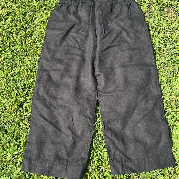 Eileen Fisher Organic Linen Cargo Pants Size PL (Petite Large) - Picture 4 of 4